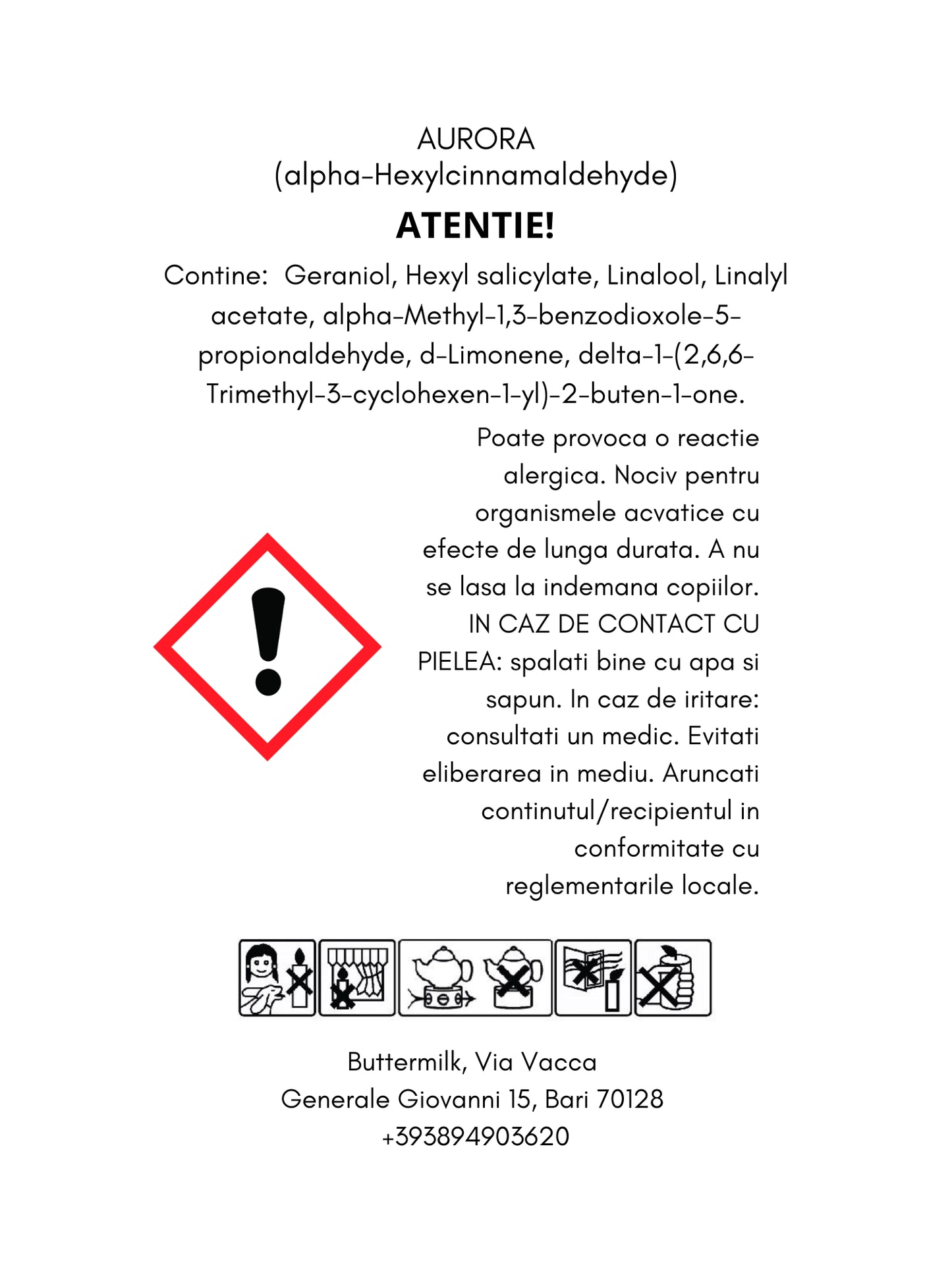 AURORA pear & freesia - perle din ceara parfumata