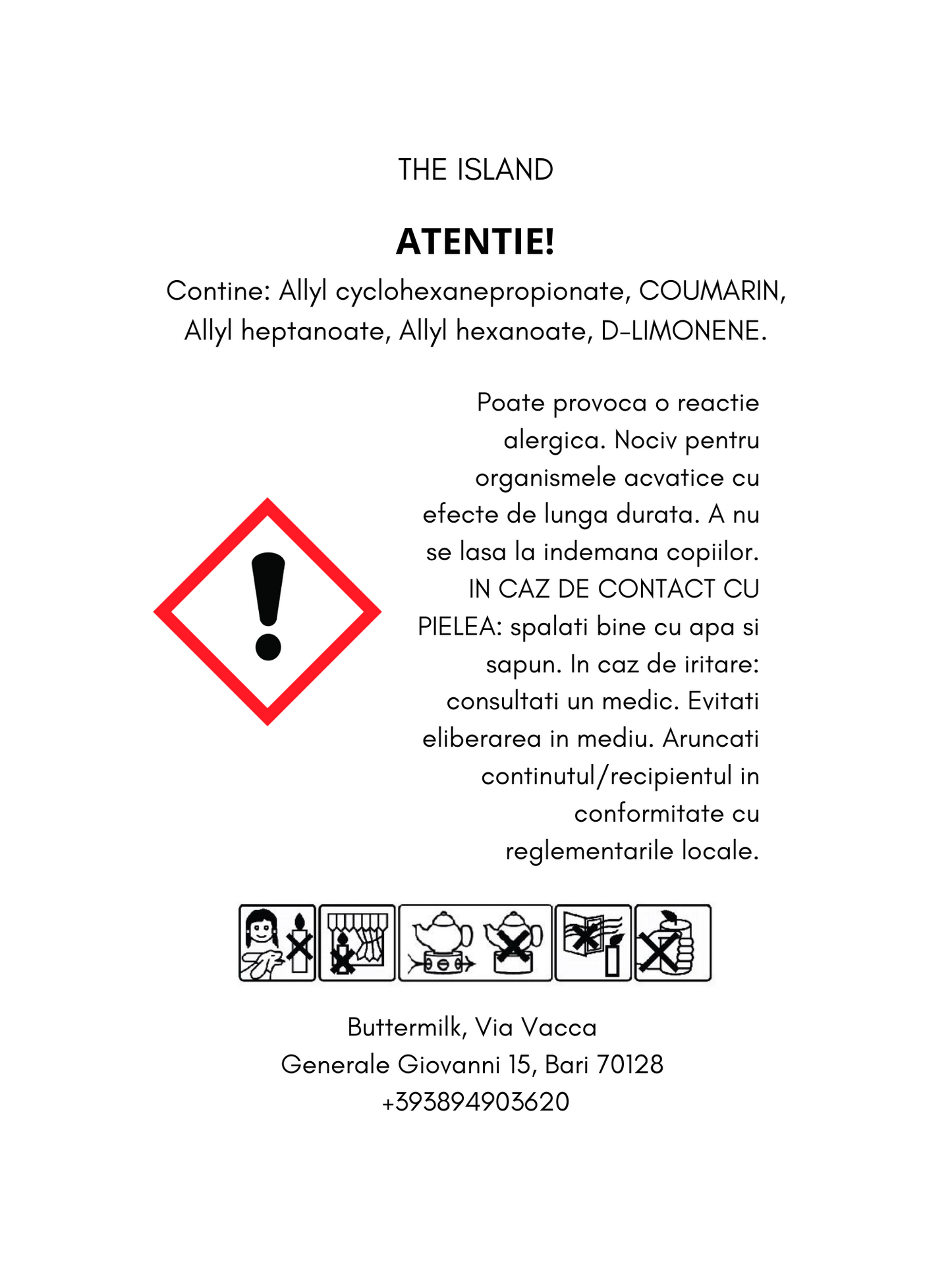 THE ISLAND exotic fruit & caramel - perle din ceara parfumata