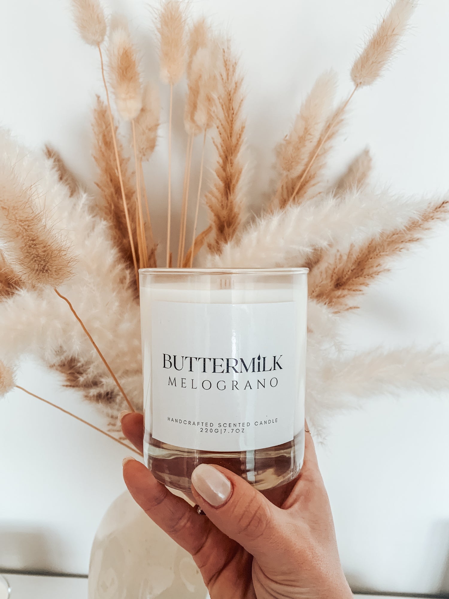 buttermilk lumanare parfumata ceara de soia aromaterapie