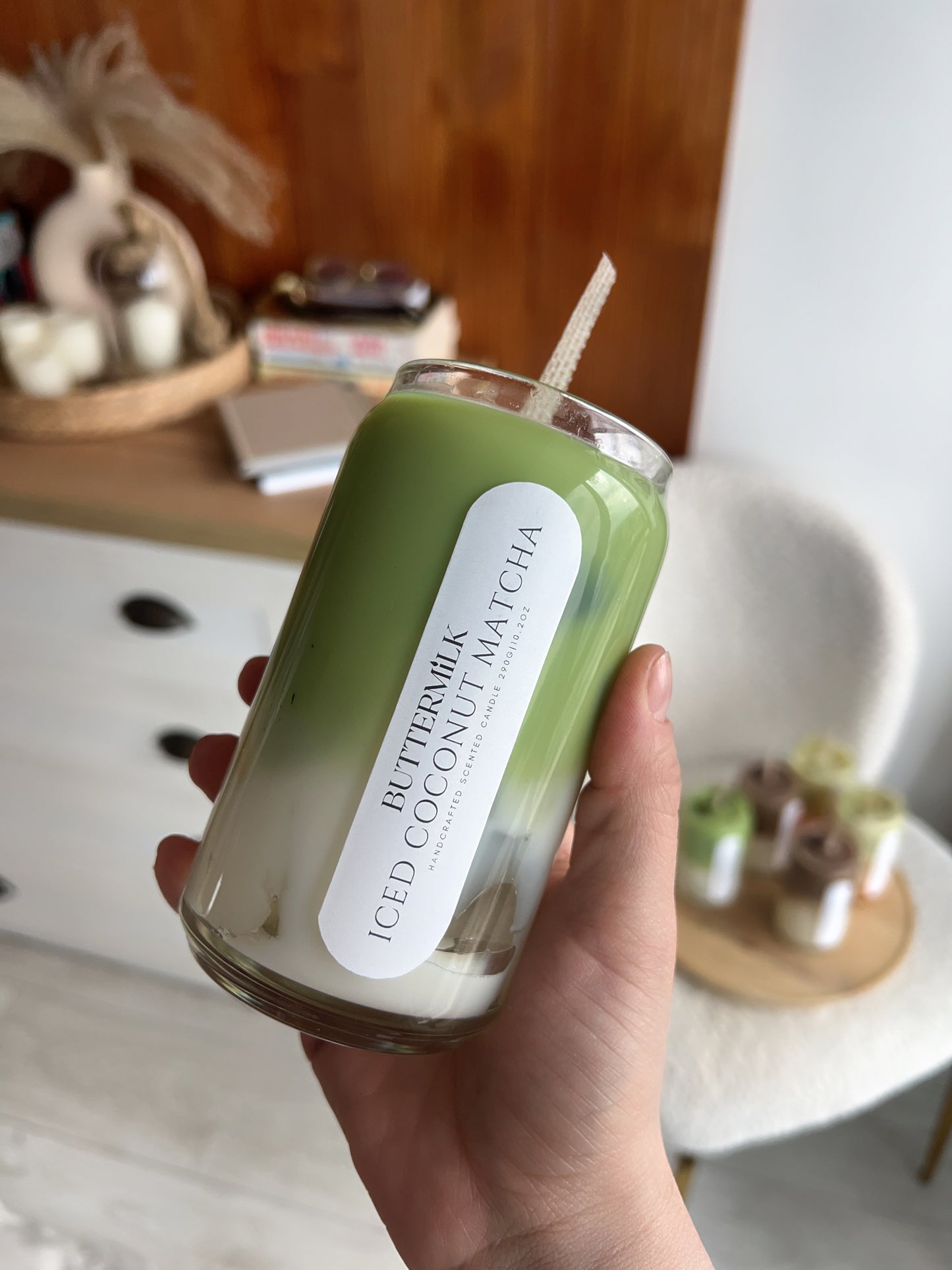 ICED COCONUT MATCHA - lumanare parfumata