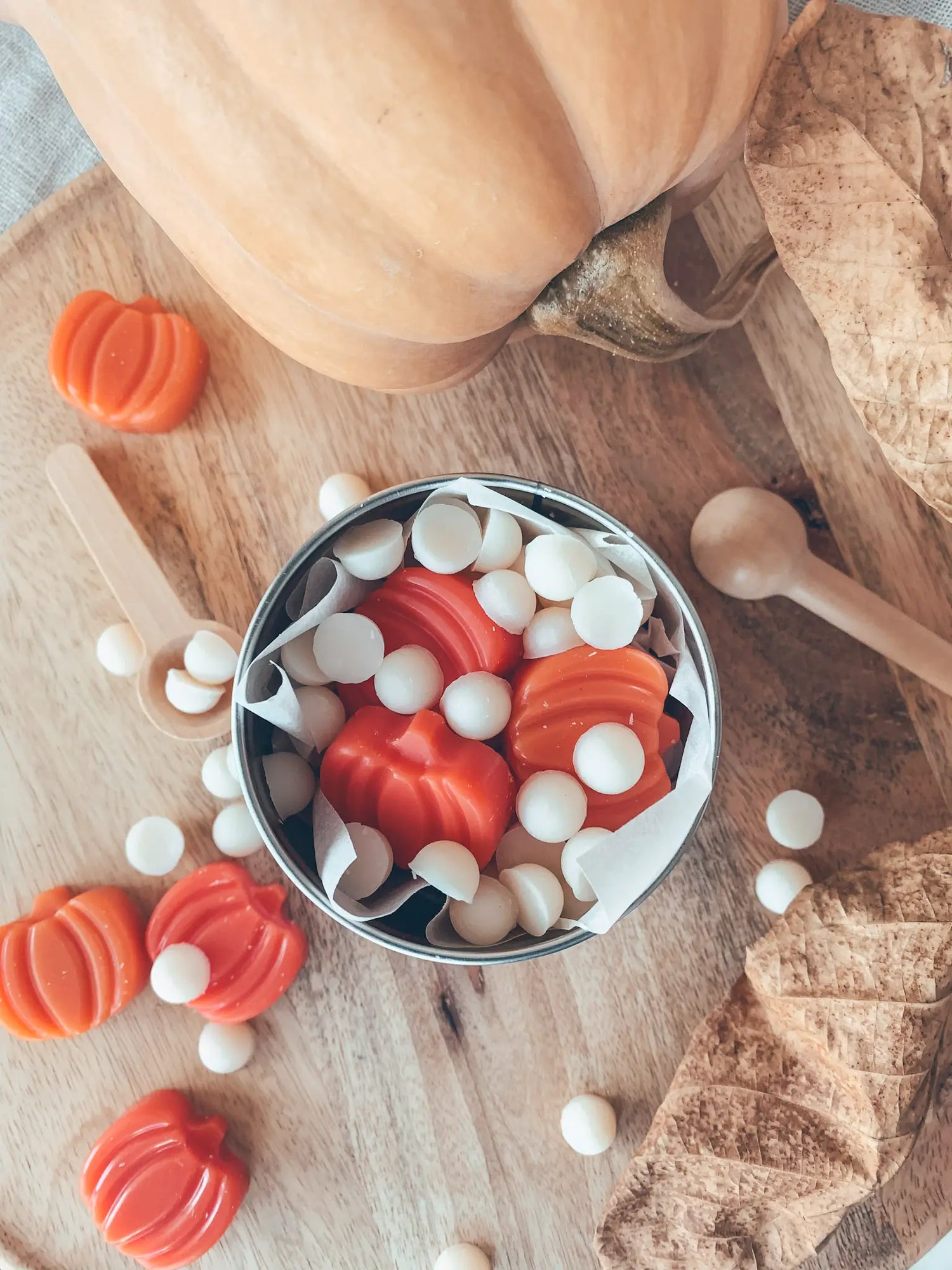 buttermilk pumpkin spice dovleac condimente perle parfumatea ceara aromaterapie